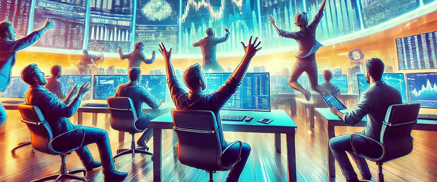 Объем торгов на биржах в декабре достиг рекорда