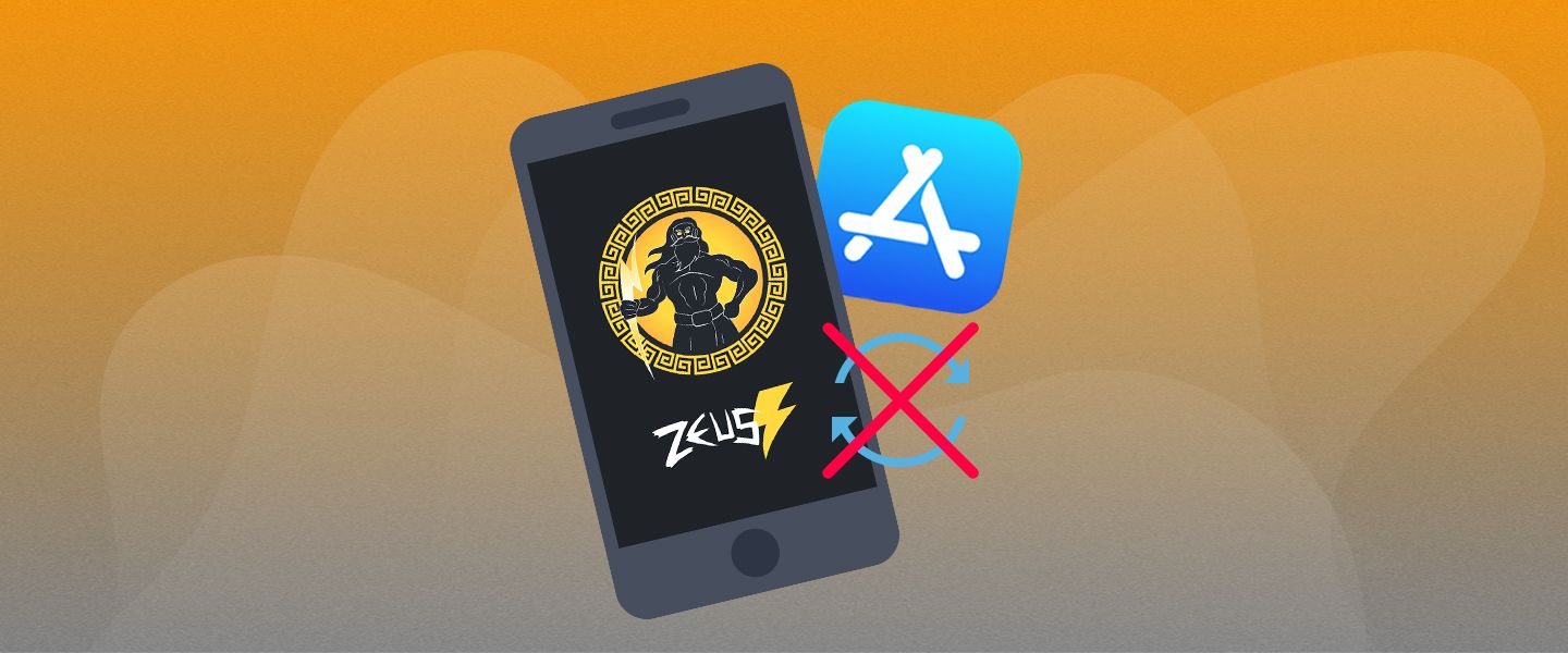 AppStore заблокировал обновление кошелька Zeus 