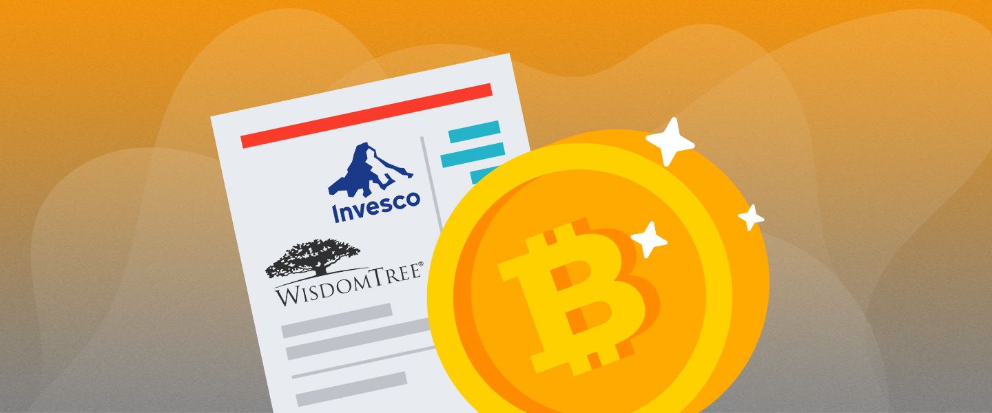 WisdomTree и Invesco планируют создать биткоин-ETF 