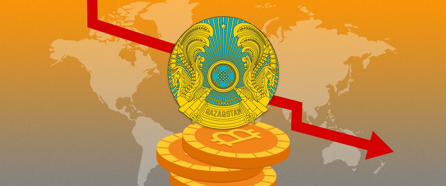 Доля Казахстана в глобальном хешрейте продолжает падать
