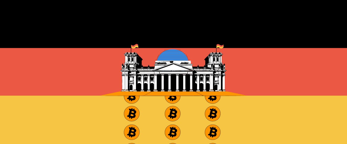 Германия переместила еще более 3000 BTC на биржи