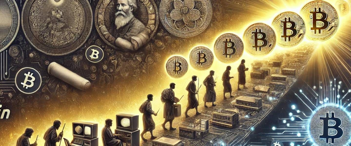 Эволюция технологий: от криптографии до Биткоина