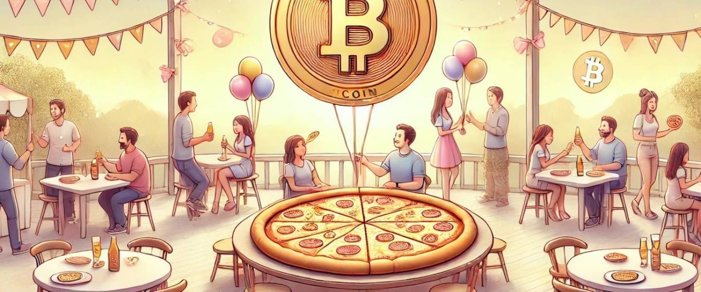 Bitcoin Pizza Day: легендарный праздник биткоинеров