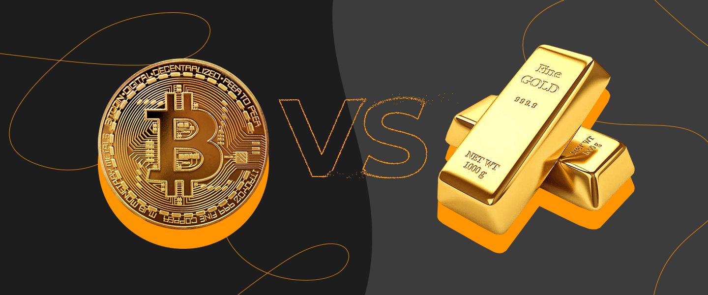 Биткоин и золото: сравнение двух основных рыночных форм денег